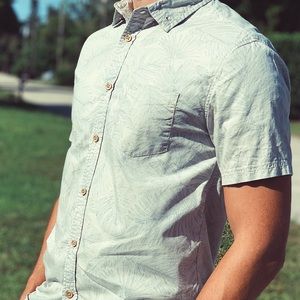 A short sleeve button down